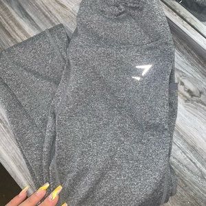 Grey gymshark dry fit leggings